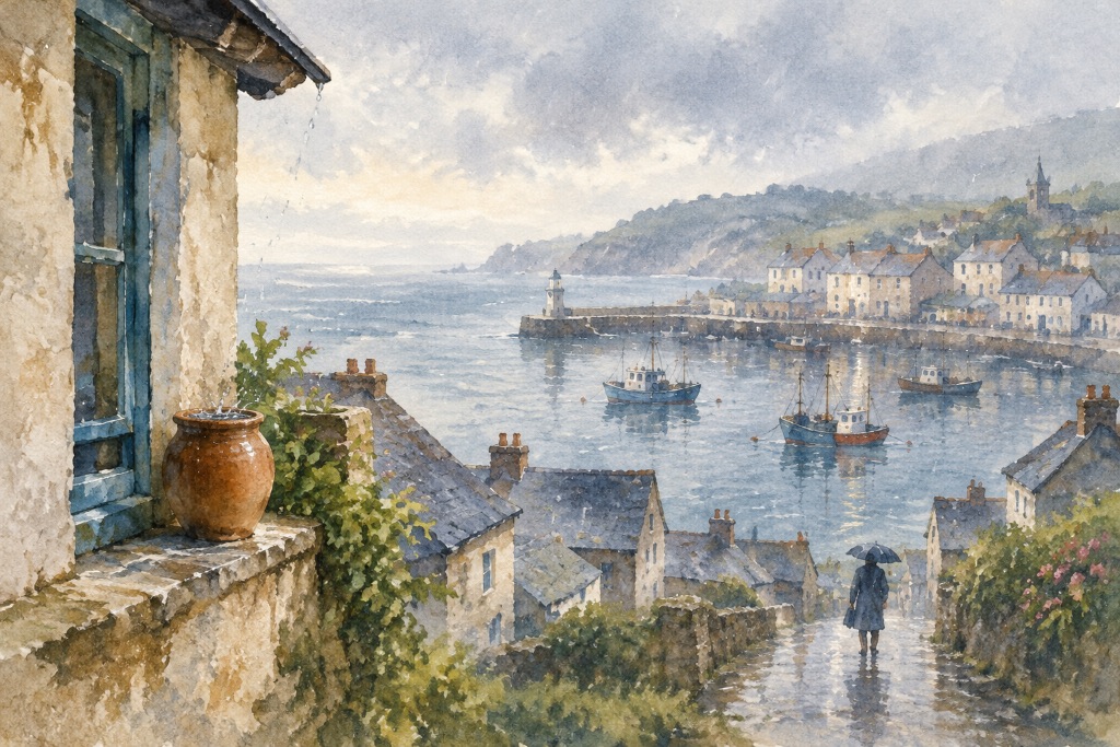 The Jar Catches the First Rain